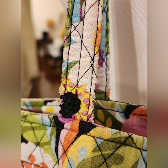 Vera Bradley Multicolor Floral Quilted Tote - Picture 4 of 11